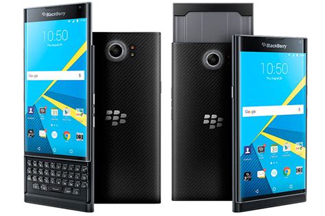 BlackBerry priv android slider